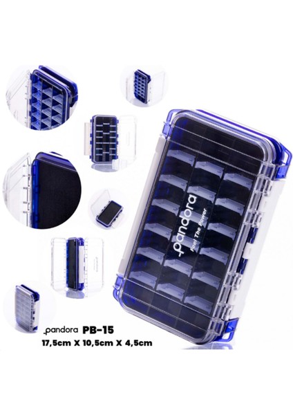 Balıkçı Kutusu Pb 08 - MAVİ
