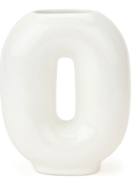 Deco Canberra Obje - Krem - 15 cm