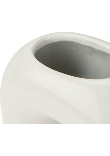 Deco Canberra Obje - Krem - 15 cm