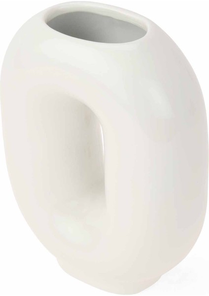 Deco Canberra Obje - Krem - 15 cm