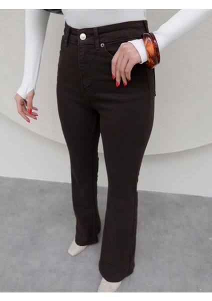 Acıkahve Ispanyol Paça Jean fiyatları