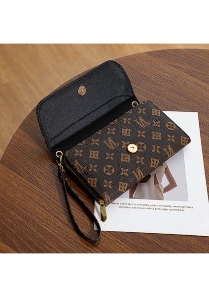 Bayanlar Clutch Crossbody Çanta Moda Büyük Kapasiteli Cep Telefonu Clutch Çantası (Yurt Dışından) fırsatları