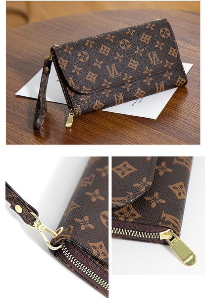 Bayanlar Clutch Crossbody Çanta Moda Büyük Kapasiteli Cep Telefonu Clutch Çantası (Yurt Dışından) indirimleri