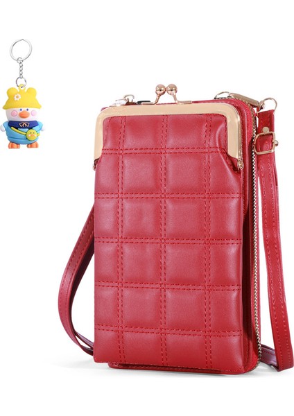 Bayan Cüzdan Omuz Crossbody Çanta Çok Fonksiyonlu Telefon Çantası (Yurt Dışından)