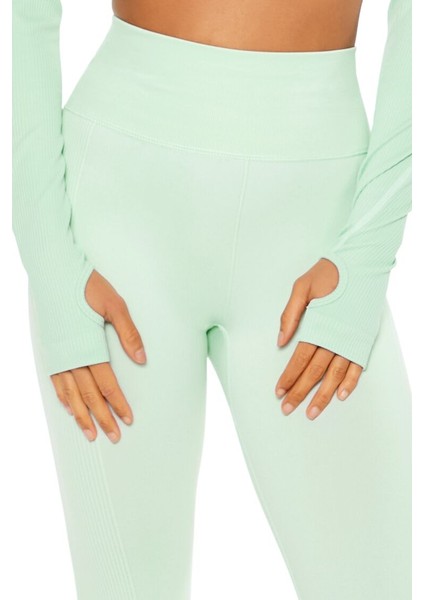 Active Dikişsiz Baş Parmak Deliği Detaylı Sweatshirt