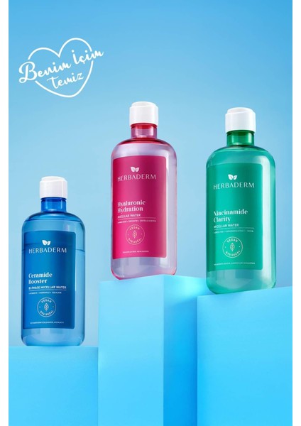 Hyaluronic Hydration, Yoğun Nemlendirici Micellar Makyaj Temizleme Suyu 500 ml