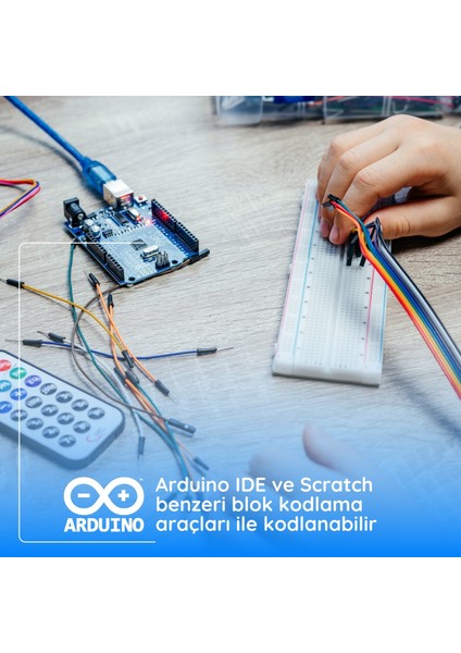 RoboThink Robotik Kodlama Başlangıç Seti (Arduino Temelli - Kutulu ve E-Kitaplı)