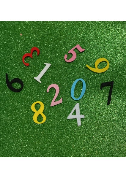Keçe Sayı 3 Pembe (5 Adet)