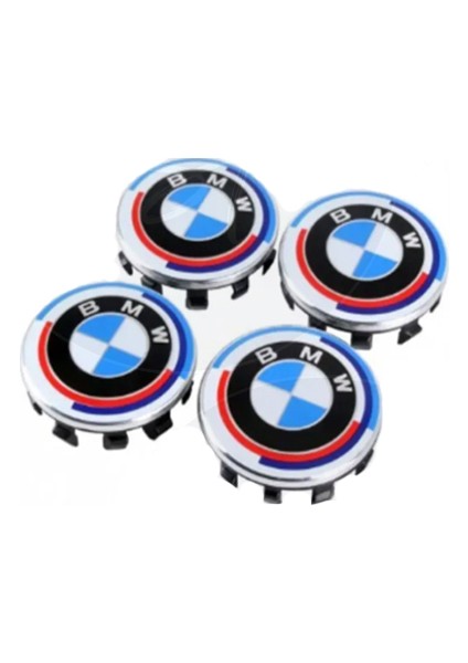 Bmw 50.yıl Jant Göbeği Logosu 68MM 50.yıl New Type