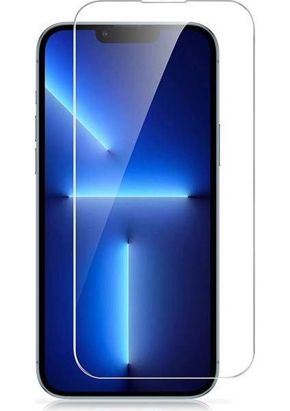 Apple iPhone 13 Pro Max Uyumlu Premium Ekran Koruyucu 9h Sert Temperli Kırılmaz Cam Koruma Şeffaf