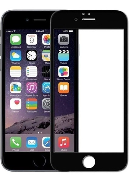 Apple iPhone 7 Plus Uyumlu 9d Tam Kaplayan Parmak Izi Bırakmayan Ekran Koruyucu Film