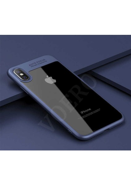 Apple iPhone Xs Uyumlu Kılıf Özel Tasarım Renkli Yumuşak Silikon Kenarlı Arkası Şeffaf Kapak
