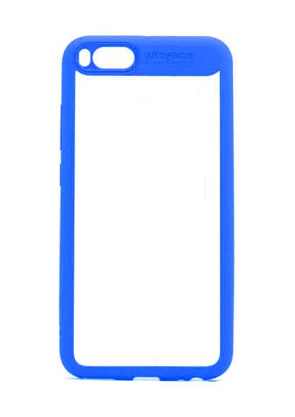 Xiaomi Mi 5x Uyumlu Kılıf Özel Tasarım Renkli Yumuşak Silikon Kenarlı Arkası Şeffaf Kapak