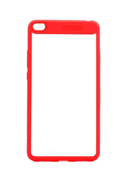 Xiaomi Mi Max 2 Uyumlu Kılıf Özel Tasarım Renkli Yumuşak Silikon Kenarlı Arkası Şeffaf Kapak