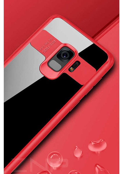 Galaxy S9 Plus Uyumlu Kılıf Özel Tasarım Renkli Yumuşak Silikon Kenarlı Arkası Şeffaf Kapak