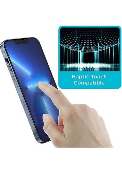 Apple iPhone 13 Pro Uyumlu Premium Ekran Koruyucu 9h Sert Temperli Kırılmaz Cam Koruma Şeffaf