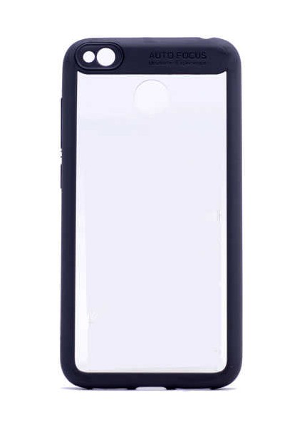 Xiaomi Redmi 4A Uyumlu Kılıf Özel Tasarım Renkli Yumuşak Silikon Kenarlı Arkası Şeffaf Kapak