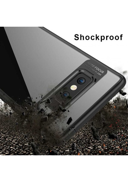 Apple iPhone 7 Plus Uyumlu Kılıf Özel Tasarım Renkli Yumuşak Silikon Kenarlı Arkası Şeffaf Kapak