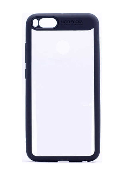 Xiaomi Mi 5x Uyumlu Kılıf Özel Tasarım Renkli Yumuşak Silikon Kenarlı Arkası Şeffaf Kapak