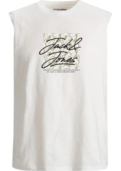 Erkek Regular Fit Kolsuz Baskılı T-Shirt - 12277942
