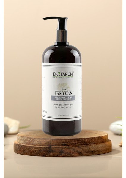 %40 Kantaron Yağı Içeren Şampuan 400ML