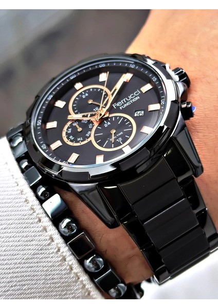 Function FCF13261M.02 Çelik Kordon Erkek Kol Saati indirimleri