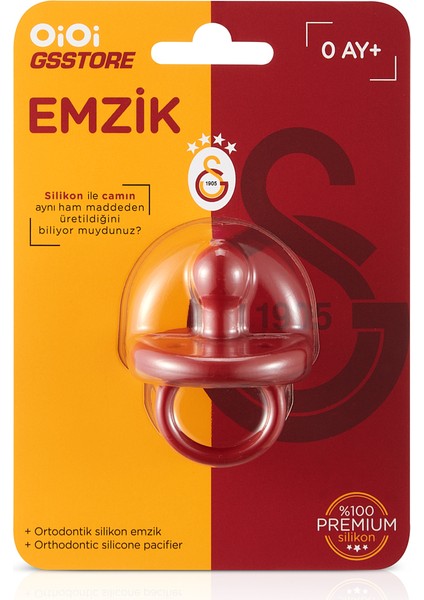 Galatasaray Silikon Emzik Tekli 0+ Ay U231808