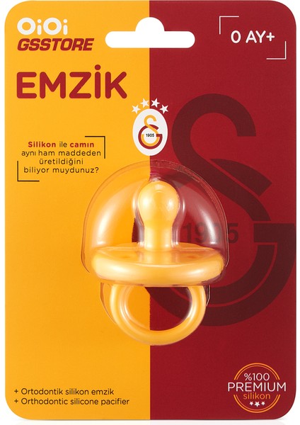 Galatasaray Silikon Emzik Tekli 0+ Ay U231807
