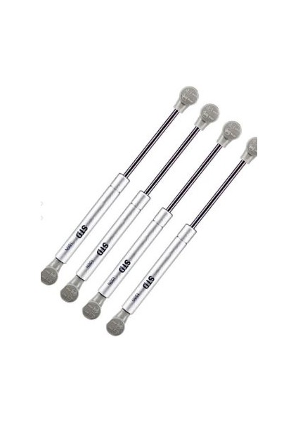 4 Adet Dolap Amortisörü Gazlı Piston Kapak Hidroliği 27 cm 100N