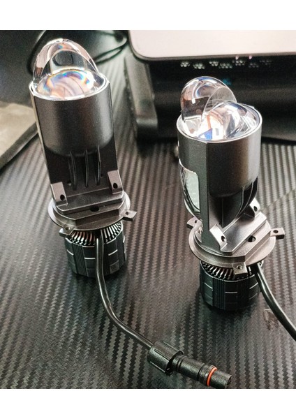 h4 Mercekli Gold H4 Sarı Beyaz 2 Renktir 20.000LÜMEN 50W Mercekli H4 Gold Lens Vrpro Aç Kapa Yaparak Rank Değişimi Yapılır