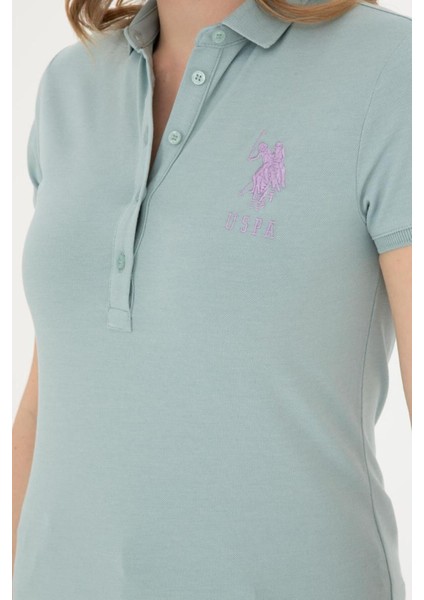 Kadın Basic Polo Yaka Tişört 1806733