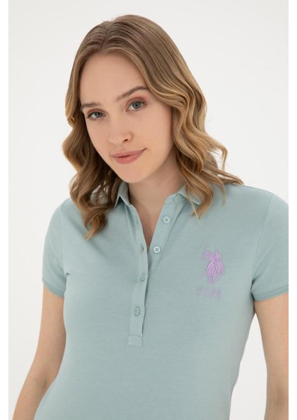 Kadın Basic Polo Yaka Tişört 1806733 indirimleri