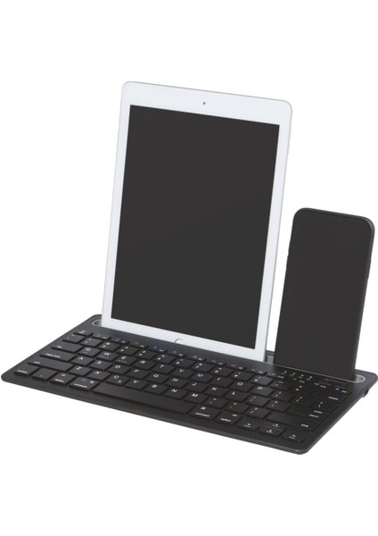 Technopc Ultrapad Quantum Gaming TB19F10M8A4 10.95" Uyumlu Bluetooth Şarjlı Standlı Klavye - Gri