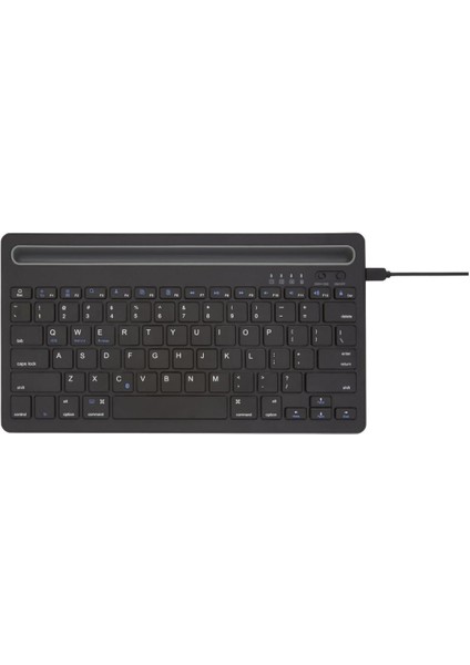 Technopc Ultrapad Quantum Gaming TB19F10M8A4 10.95" Uyumlu Bluetooth Şarjlı Standlı Klavye - Gri