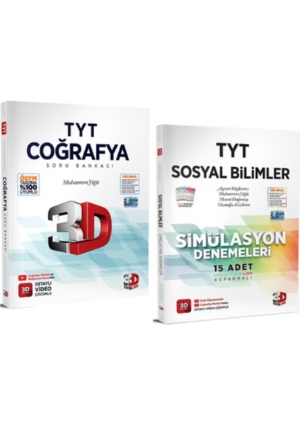 Tyt Çoğrafya Soru Bankası - Tyt Sosyal Bilimler Simülasyon Deneme