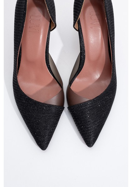 653 Siyah Sımlı Topuklu Kadın Ayakkabı fiyatları