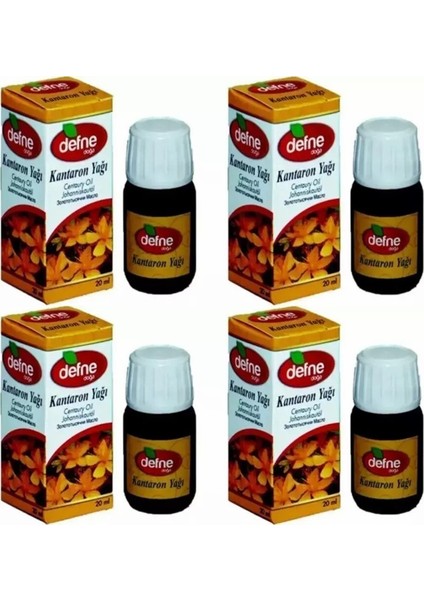 Kantaron Yağı 20ml x 4 Adet