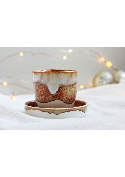 El Yapımı Stoneware Fincan