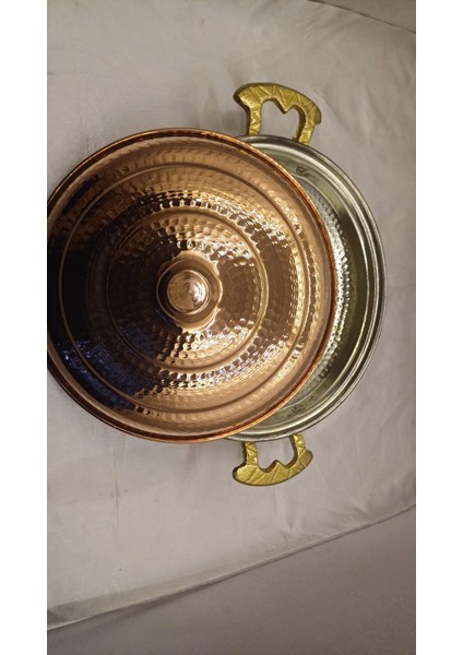 Kalın Bakır Kavurma/kebap Sacı (28CM)