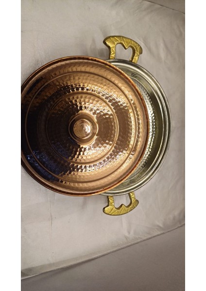 Kalın Bakır Kavurma/kebap Sacı (28CM)
