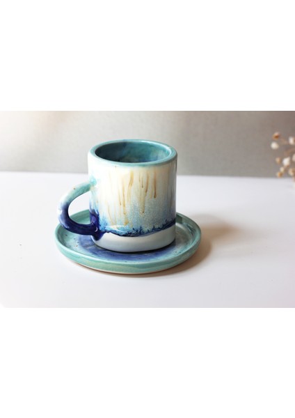 El Yapımı Stoneware Fincan
