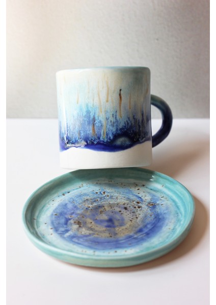 El Yapımı Stoneware Fincan