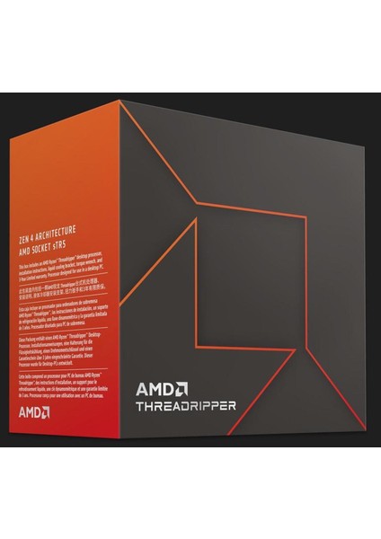 Ryzen Threadrıpper 7960X 24CORE 5.3ghz 152MB Str5 Box Işlemci