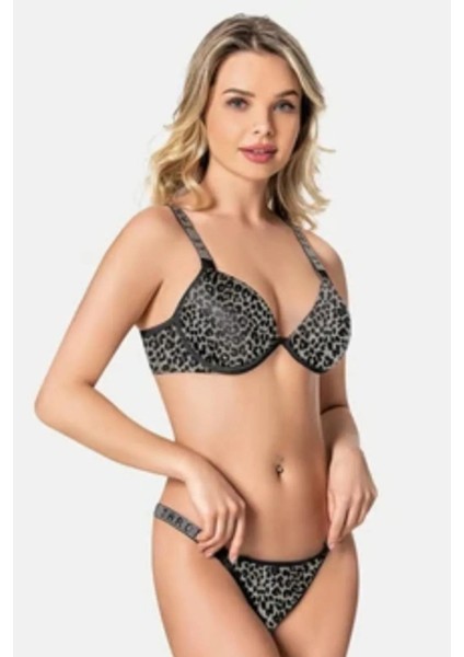 5160 Le Jardin Askılı Push-Up Sütyen Takım