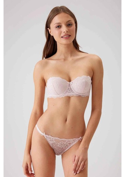 4563 PİERRE CARDİN BALENLİ STRAPLEZ DESTEKLİ SÜTYEN TAKIMI fırsatları