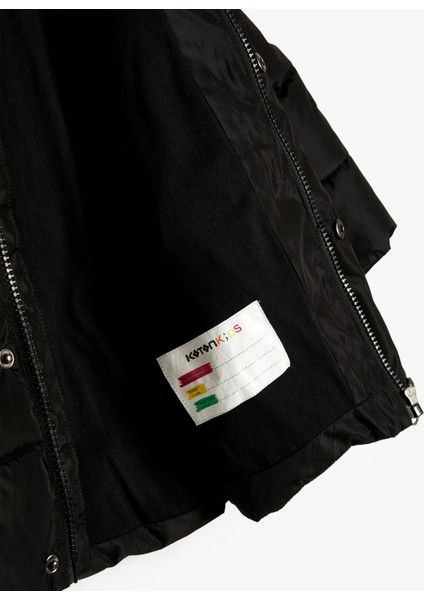 Şişme Mont Kapşonlu Cep Detaylı fırsatları