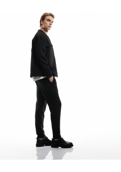 Cep Detaylı Uzun Kollu Kolej Yaka Fermuarlı Ceket modelleri