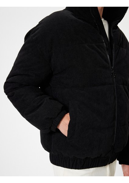 Şişme Mont Kadife Görünümlü indirimleri