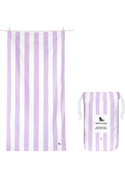 Dock And Bay Plaj Havlusu Cabana L Lombok Lilac
