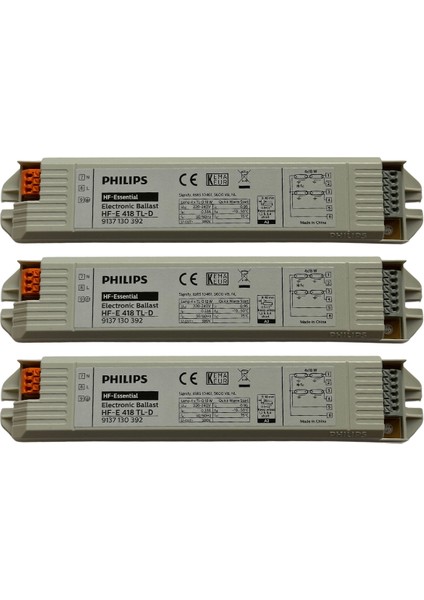 Hf-E 4X18W Elektronik Balast (3 Adet)